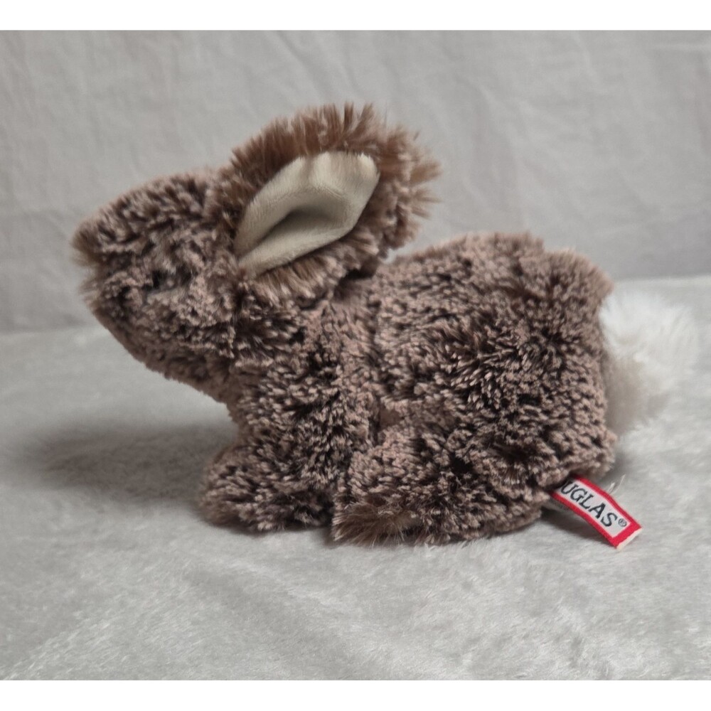Douglas Cuddle Toys Taylor Mocha Bunny Rabbit Plush MPN 1509 EUC